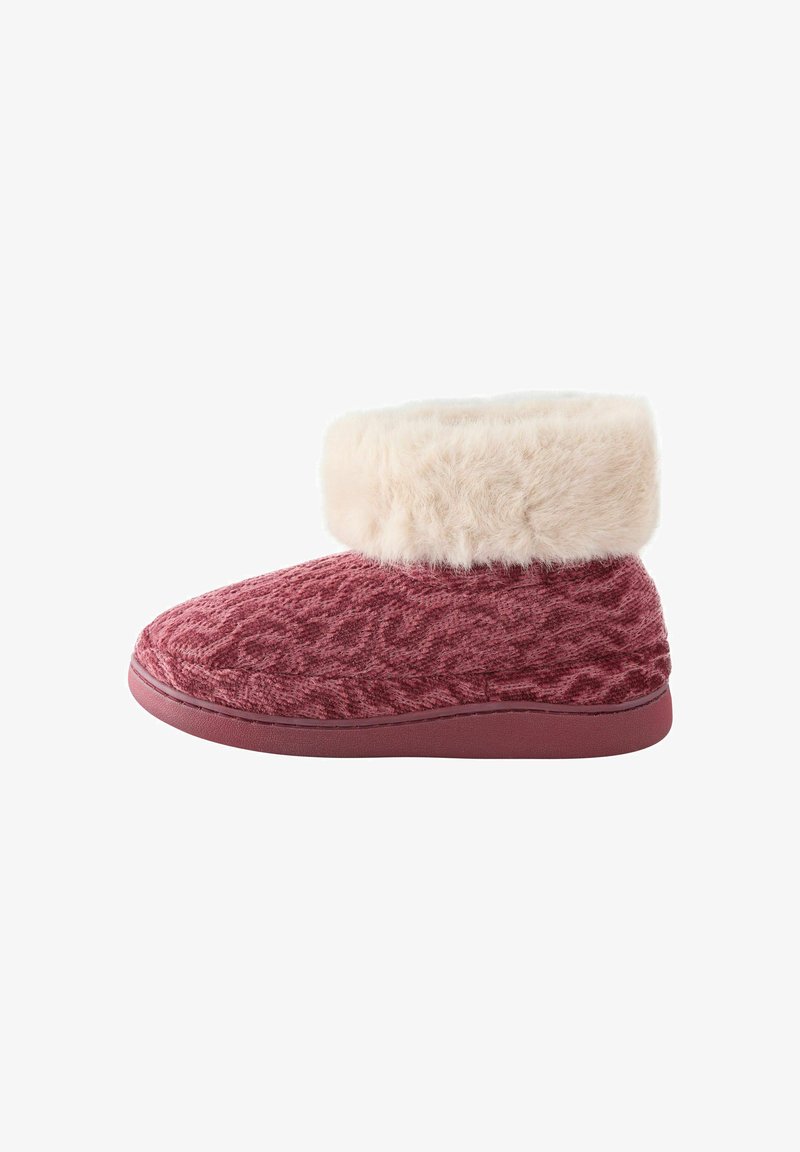 Next REGULAR FIT - Tohvelit - burgundy red