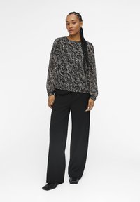 Object OBJMILA LS NOOS - Blusa - black