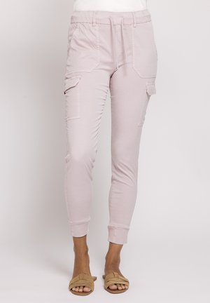 DAISEY - Cargo trousers - rose