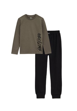 SALTY DOG SET - Nachtwäsche Set - greyish green