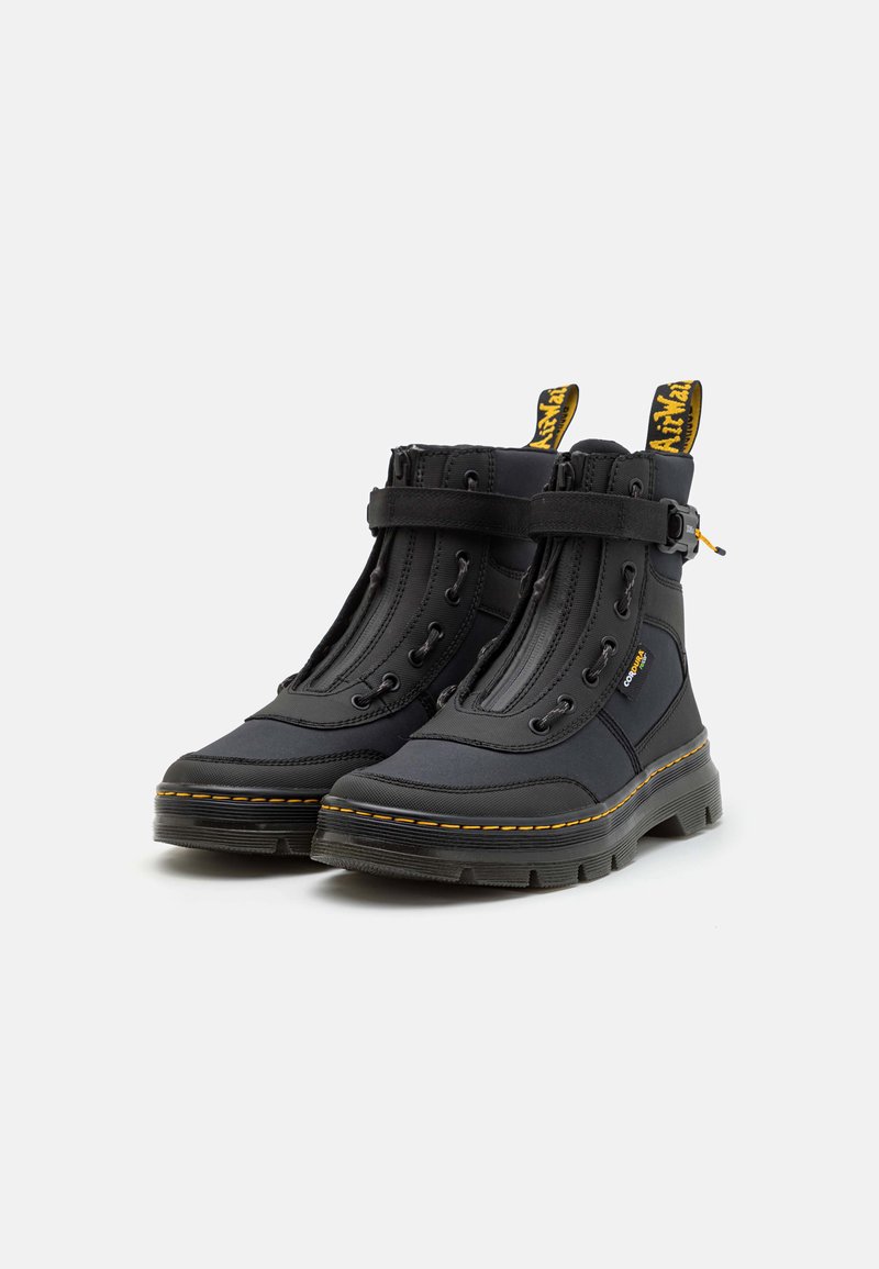 Dr. Martens COMBS TECH JUNGLE UNISEX - Lace-up ankle boots - black 