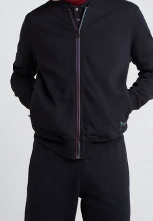 Zip-up sweatshirt - black