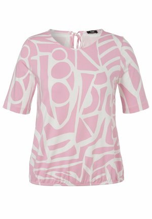 Print T-shirt - rosa