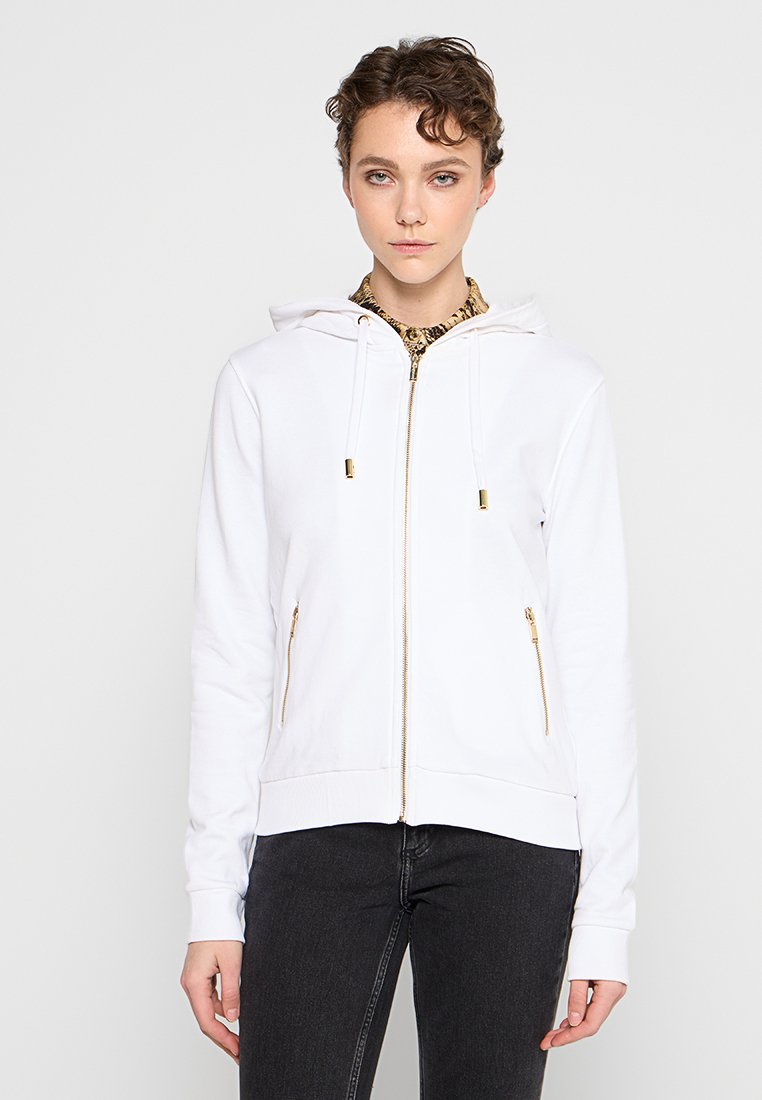 Just Cavalli Sweater met rits wit