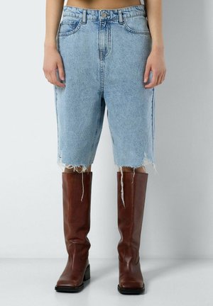 Noisy May Denimshorts - light blue denim