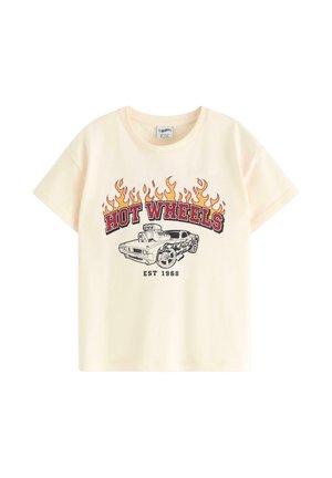HOT WHEELS - T-shirts print - white