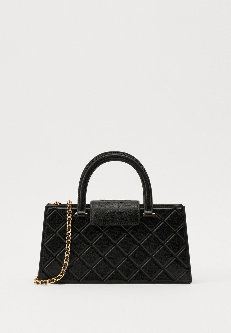 Tory Burch FLEMING TOP HANDLE - Håndtasker - black