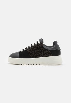 Emporio Armani NEW ICON - Baskets basses - black