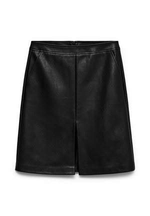 Vero Moda, PENCIL SKIRT VMNATALIE HIGH RISE MIDI SKIRT - Jupe trapèze - black