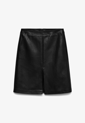 Vero Moda, PENCIL SKIRT VMNATALIE HIGH RISE MIDI SKIRT - Jupe trapèze - black