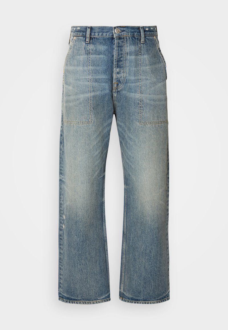 Scotch & Soda Wijde jeans blauw denim/bluedenim Scotch & Soda Wijde jeans blauw denim/bluedenim