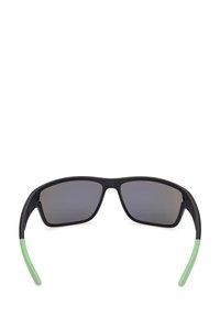 Timberland IN INIETTATO - Gafas de sol - nero opaco verde scuro