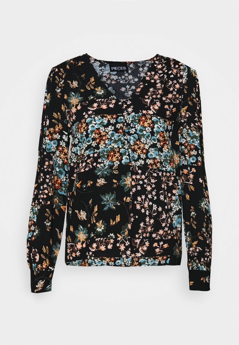 Pieces Longsleeve zwart