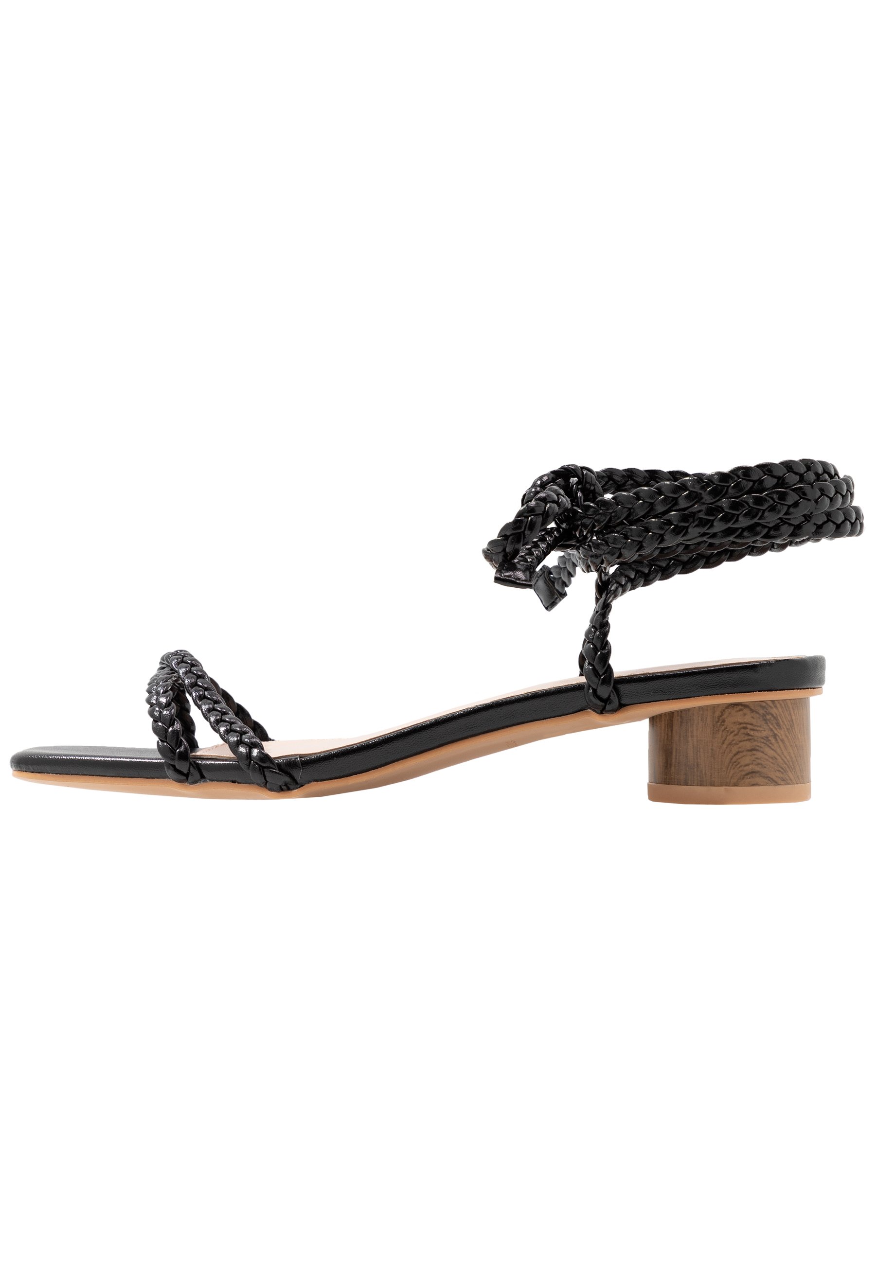 wide fit black sandals uk