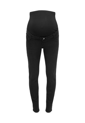 ONLY MATERNITY, OLMALLYSKINNYDNMBOX - Jeans Skinny Fit - black denim