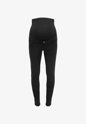 ONLY MATERNITY, OLMALLYSKINNYDNMBOX - Jeans Skinny Fit - black denim