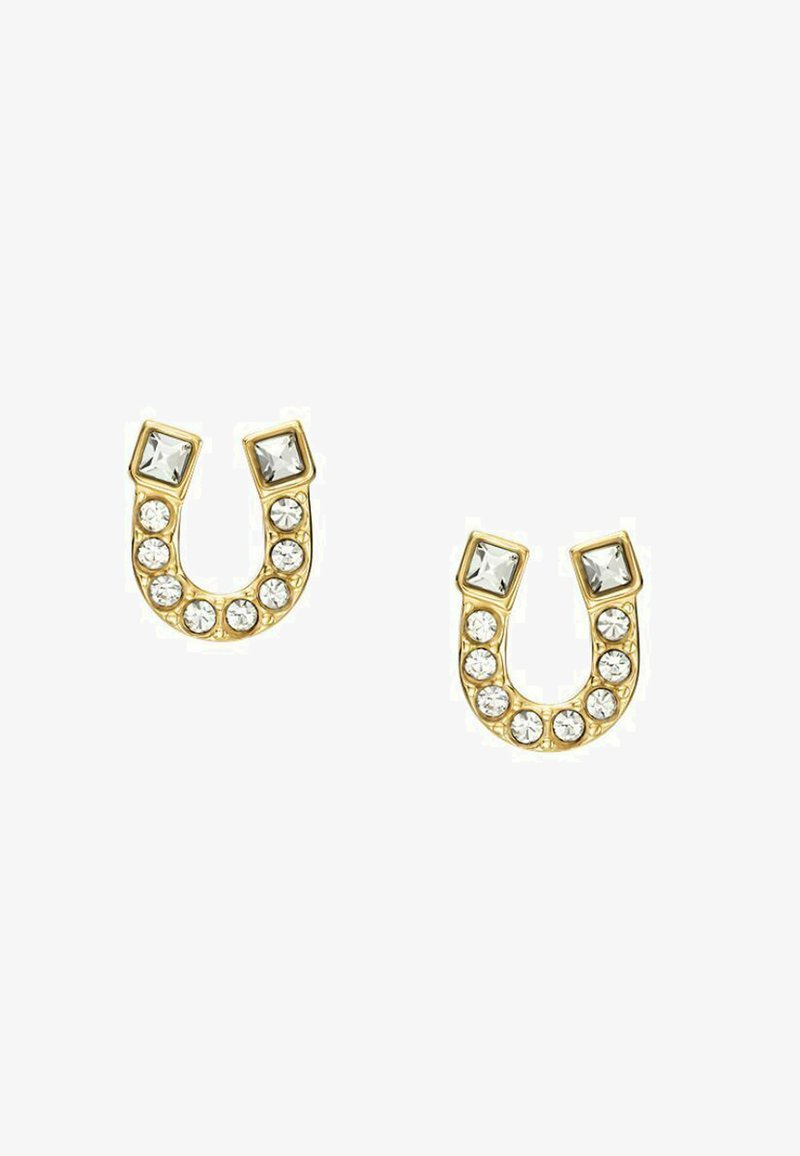 Fossil Boucles d'oreilles - gold-coloured