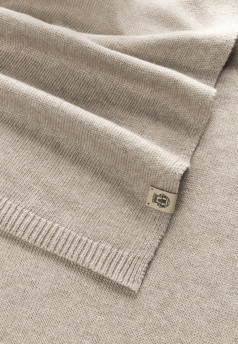 Écharpe ROECKL Classic Cashmere 100% Cachemire - Couleur Camel, Neuve Avec étiquettes