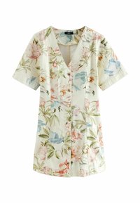 Next - REGULAR FIT - V-NECK  - Rochie din denim - floral printed Imagine miniatură 1