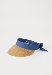 Cap - natural/blue
