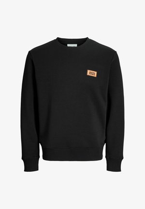 Jack & Jones, JJRUSH CREW NECK - Sweatshirt - black