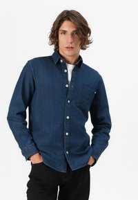 TOM TAILOR Ing - used dark stone blue denim