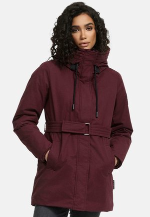 EISHAUCH  - Winter coat - dark red melange