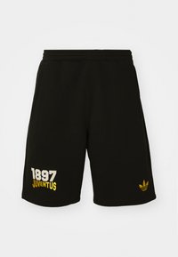 JUVENTUS SHORT - Vereinsmannschaften - black/active gold
