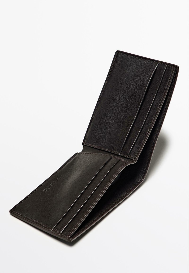 Massimo Dutti Geldbörse dark brown/dunkelbraun
