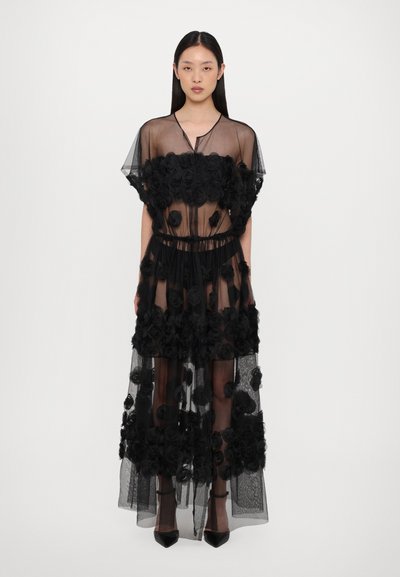 Norma Kamali SUPER MIDCALF DRESS - Cocktailkjole / festkjole - black