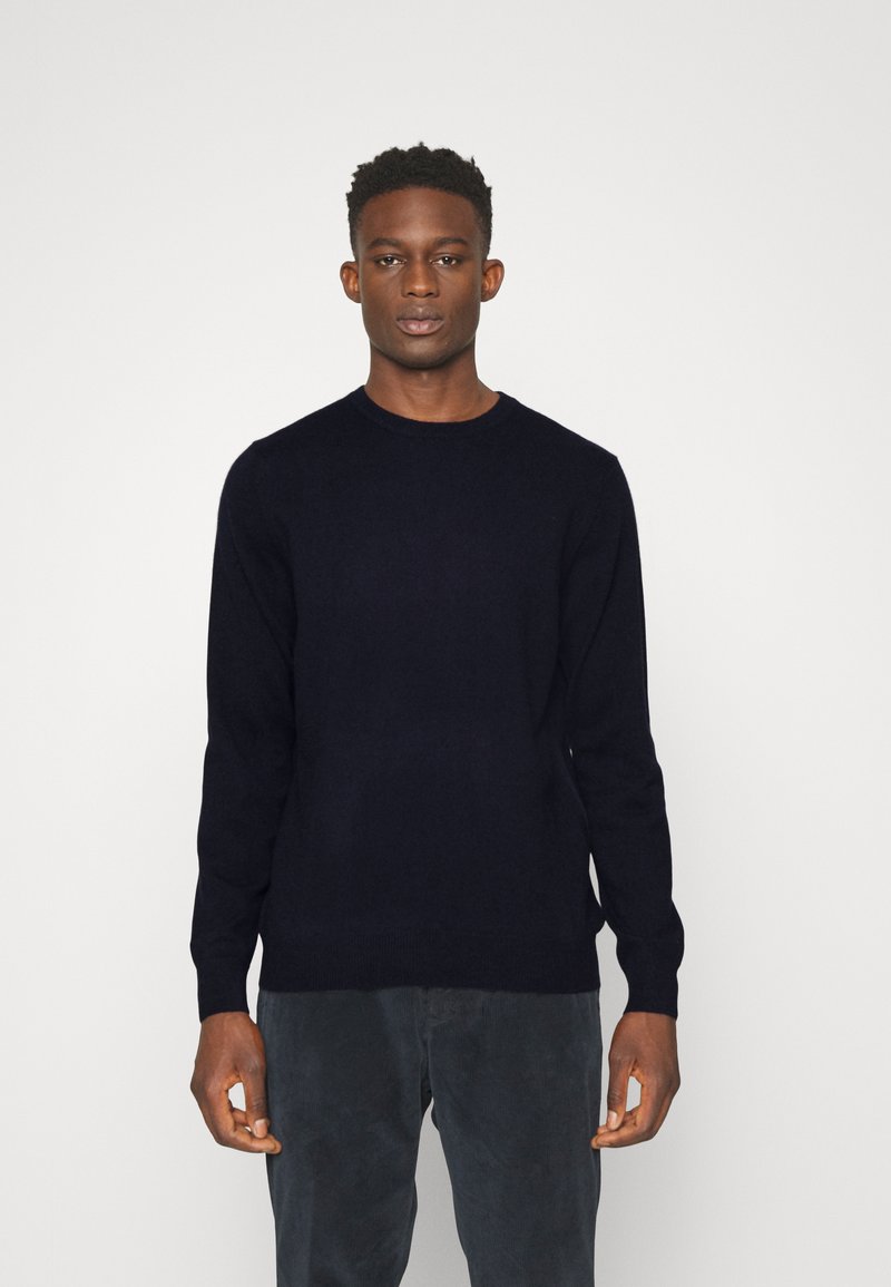 Davida Cashmere MAN O NECK - Džemperis - navy