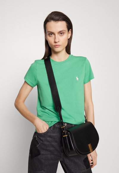 Polo Ralph Lauren COTTON JERSEY CREWNECK T-SHIRT - Camiseta básica - raft green