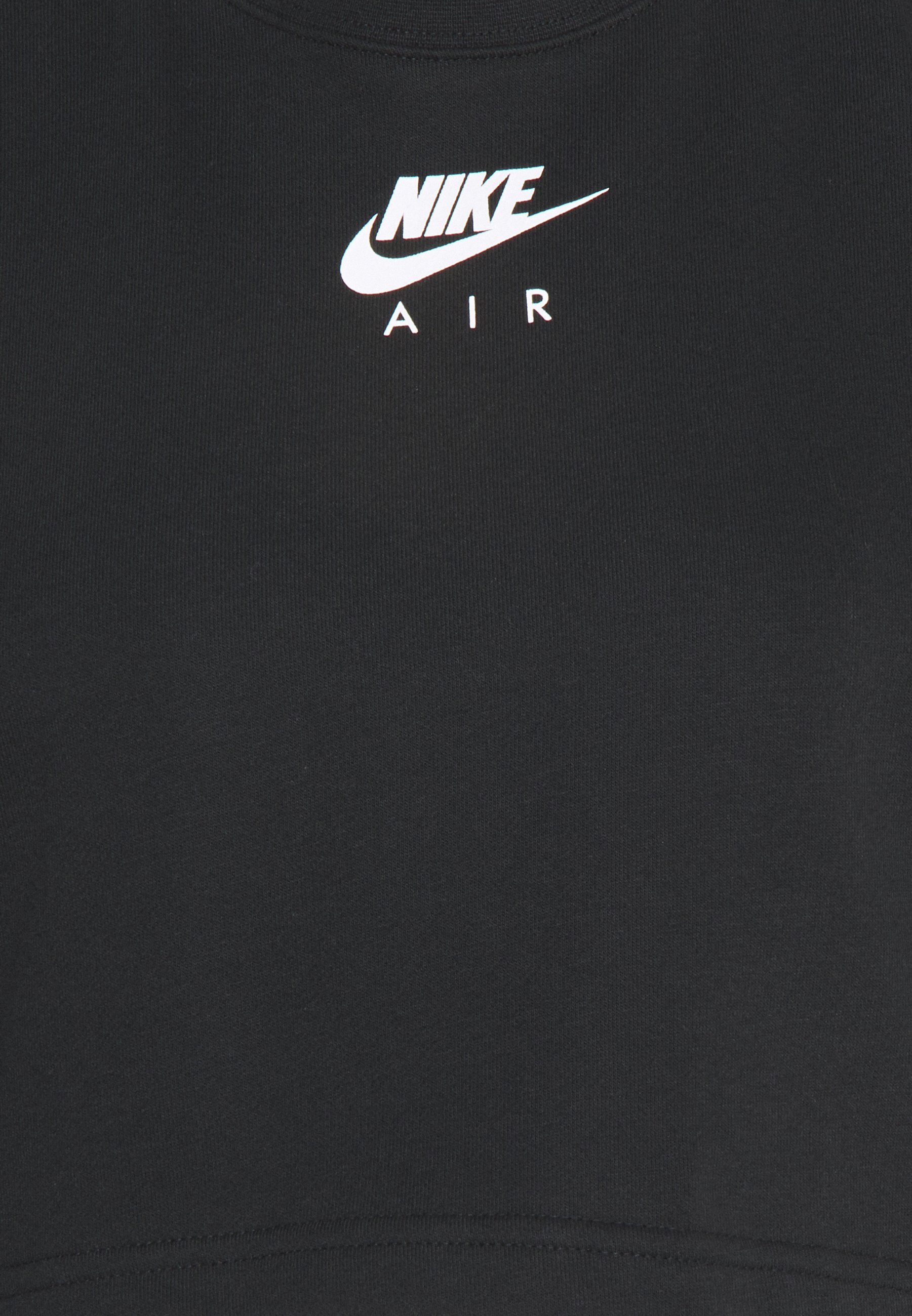 Nike Sportswear AIR CREW CROP Sweatshirt blackwhite Nike Sportswear AIR CREW Sweatshirt blackwhite Zalando.at