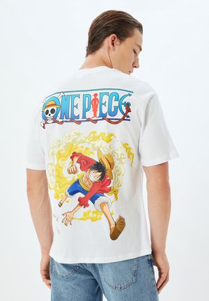 Koton ONE PIECE LICENSED - T-shirt con stampa - white