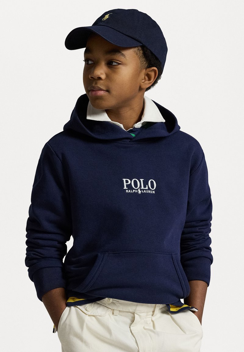 Polo Ralph Lauren - LOGO FRENCH TERRY HOODIE - Jersey con capucha - refined navy, Ampliar