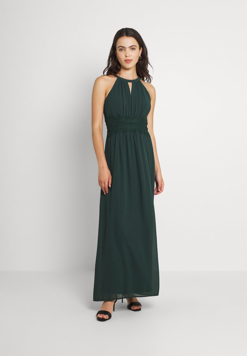 VILA VIMILINA HALTERNECK NOOS - Vestido comprido - darkest spruce