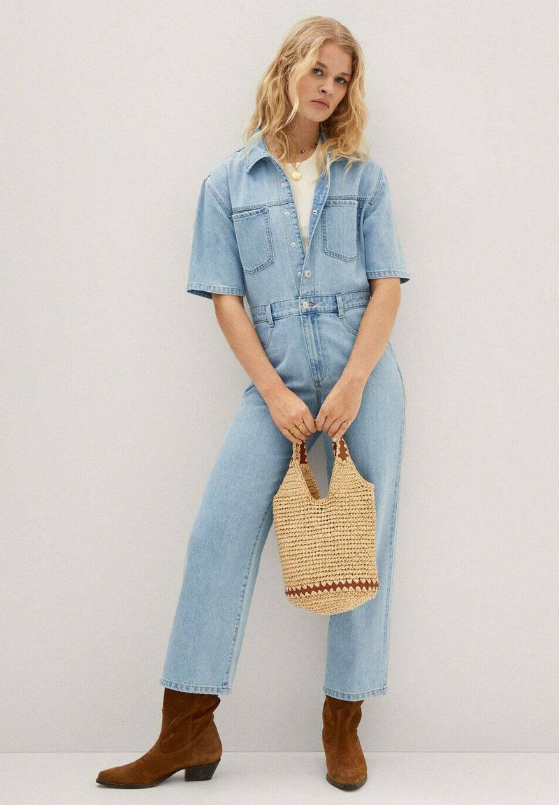 Mango ANNE Jumpsuit hellblau/light blue Zalando.ie