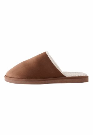 REGULAR FIT - Papucsok - tan brown