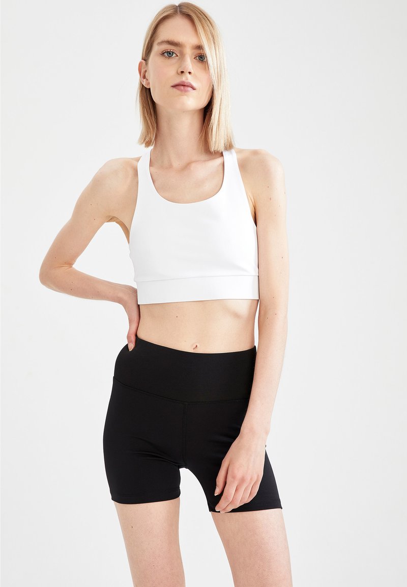 Damen Kleider | DeFacto Fit 2PACK Shorts black/schwarz - DD76739 Damen Kleider | DeFacto Fit 2PACK Shorts black/schwarz - DD76739