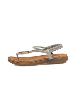 LUANE - Sandalias de dedo - plata