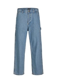 JJIALEX JJCARPENTER - Jean baggy - blue denim