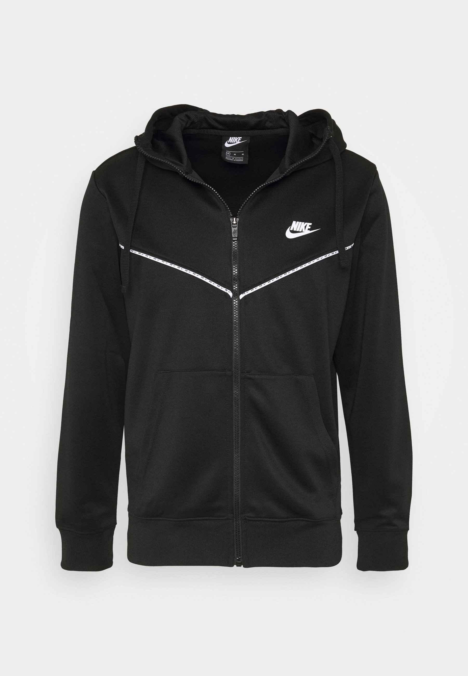 Nike Sportswear REPEAT Sweatjacke black Zalando.at Nike Sportswear REPEAT HOODIE Sweatjacke whiteweiß
