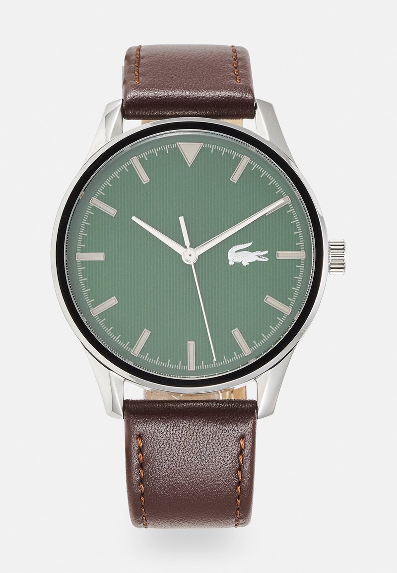 Lacoste VIENNA Watch brown/green/brown Zalando.co.uk