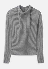DRAPED JUMPER - Πουλόβερ - grey melange