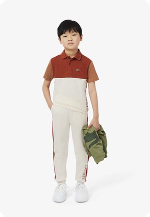 Poloshirt - marron   marron clair   blanc hiz