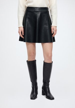 Vero Moda, VMVERONA SKIRT - Jupe trapèze - black