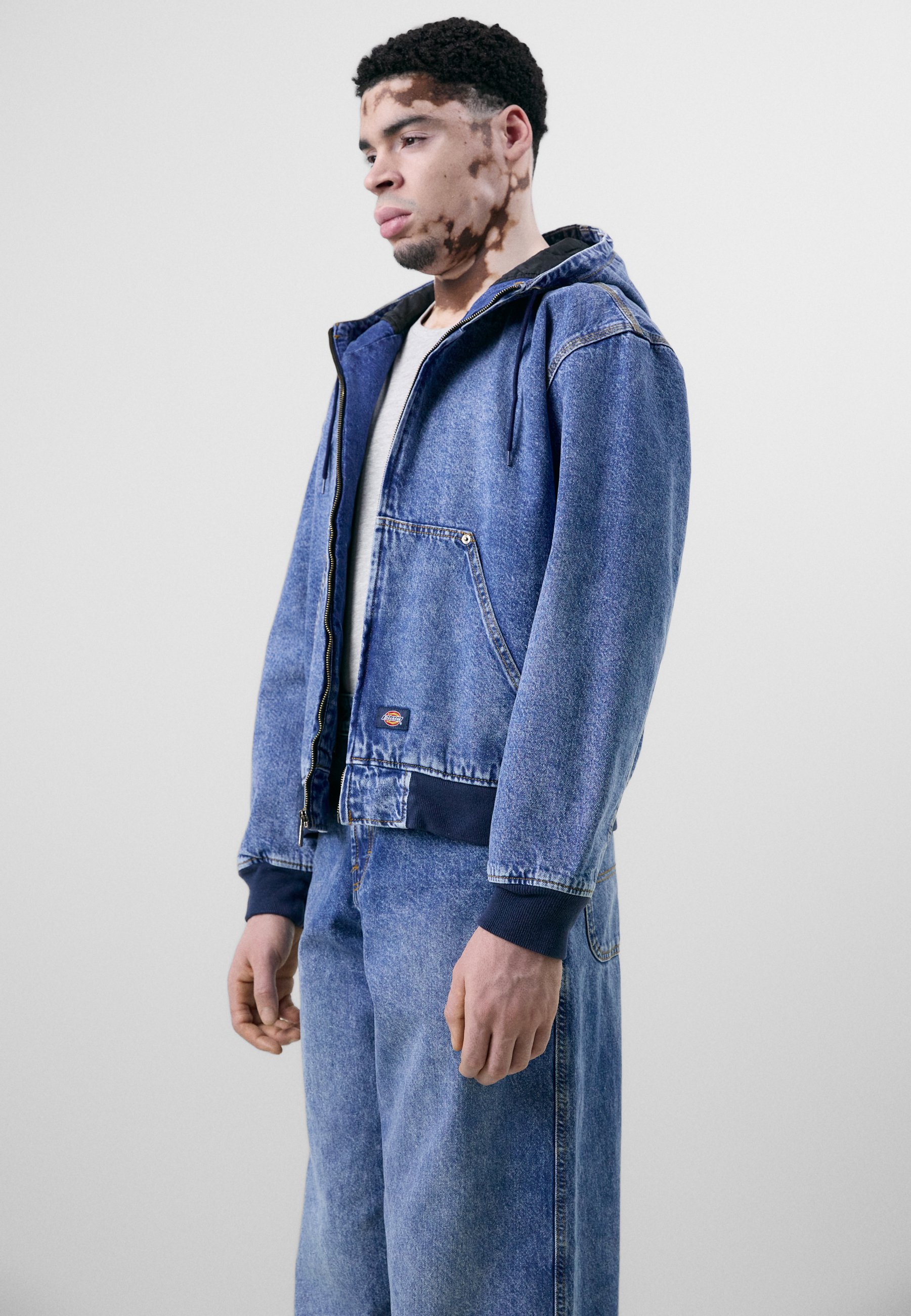 Dickies LOOSE WAVE - Loose Jeans - rinsed blue/blue denim - Zalando
