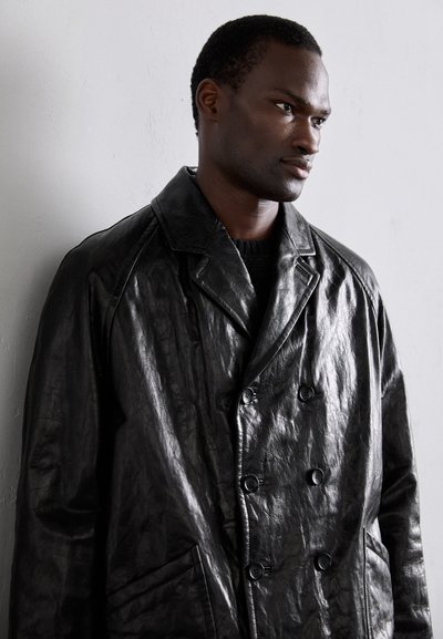 Bally M0PE - Chaqueta de cuero - black