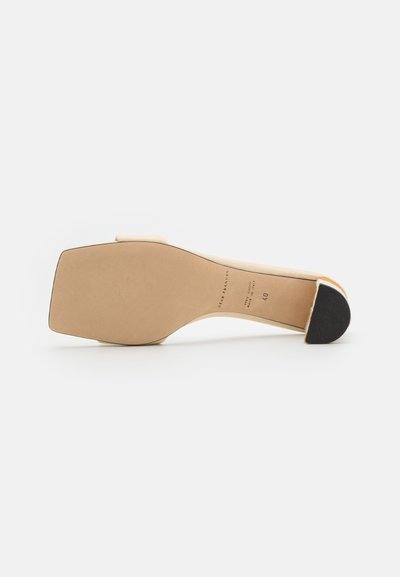 DEAR FRANCES CHAISE  - Mules med hæl - crème