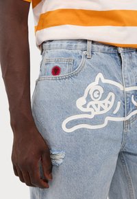 Icecream RUNNING DOG DENIM - Τζιν σορτς - heavy wash blue